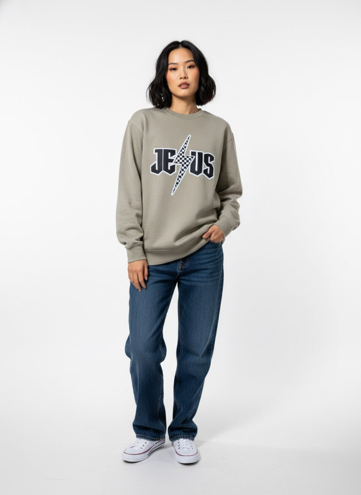 Jesus Crewneck  Sweatshirt