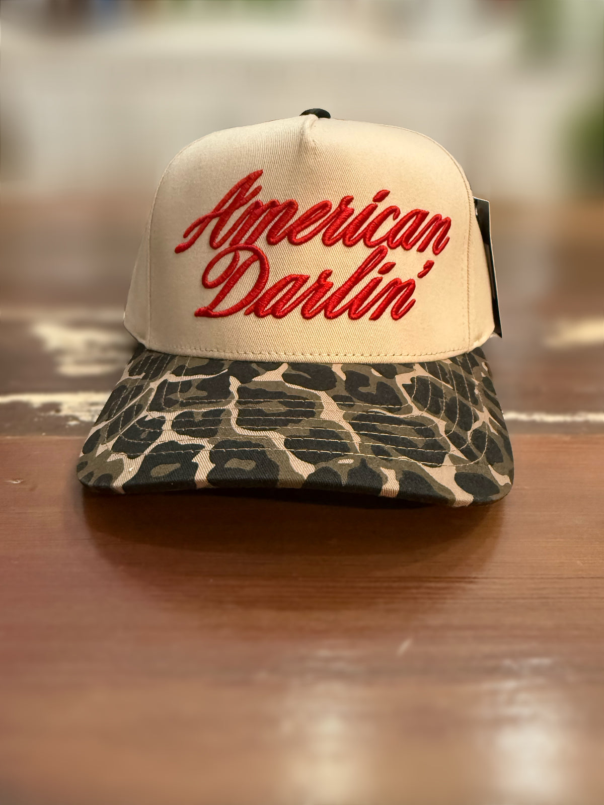 American Darlin, CC Brand 2 tone canvas hat